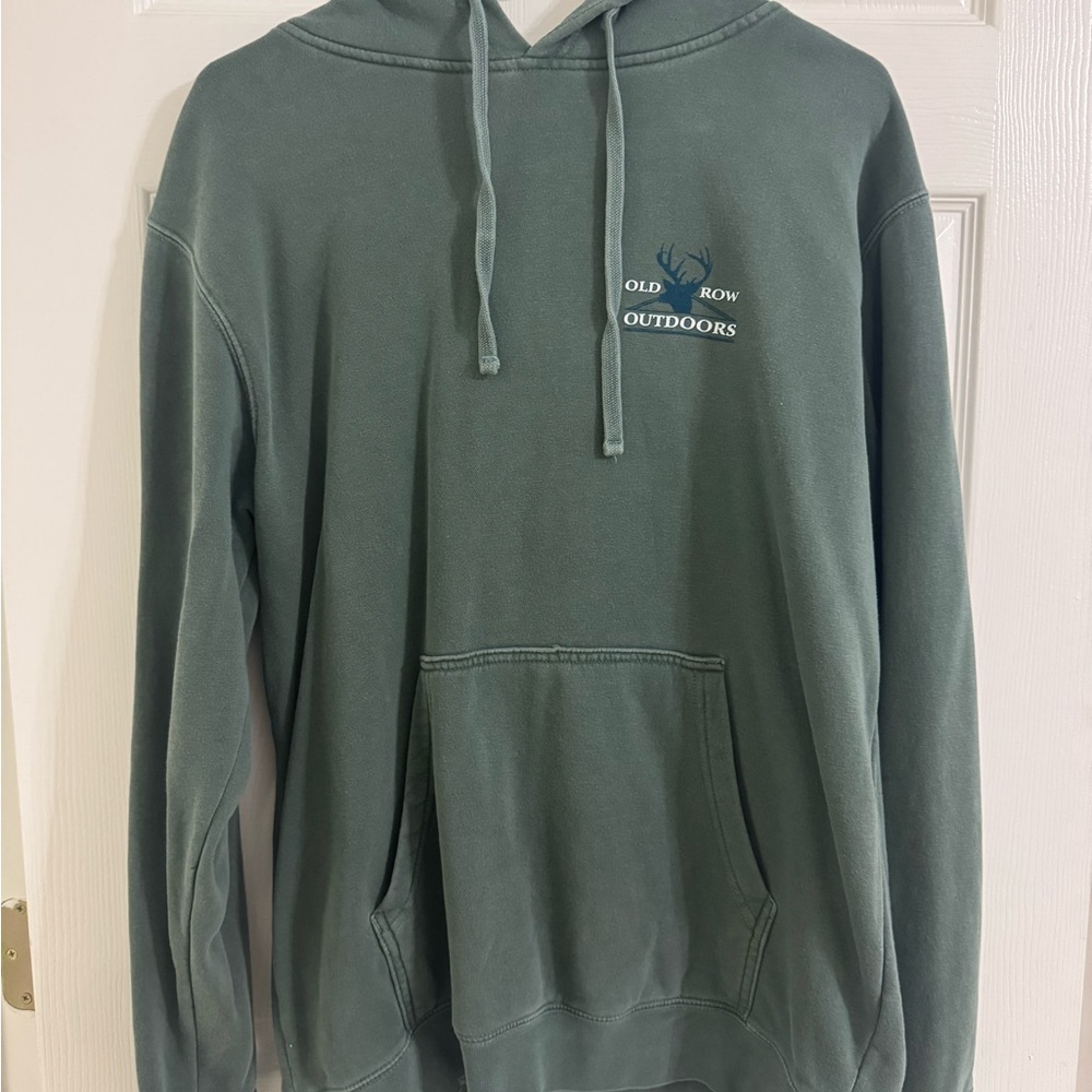 Outdoors Green Hoodie